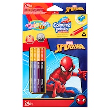 Colorino Kids Marvel Spider-Man barevné tužky 24 ks
