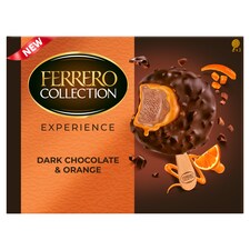 Ferrero Collection Mražený krém kakaový s polevou s pomerančovou příchutí v hořké čokoládě 3 ks 180m