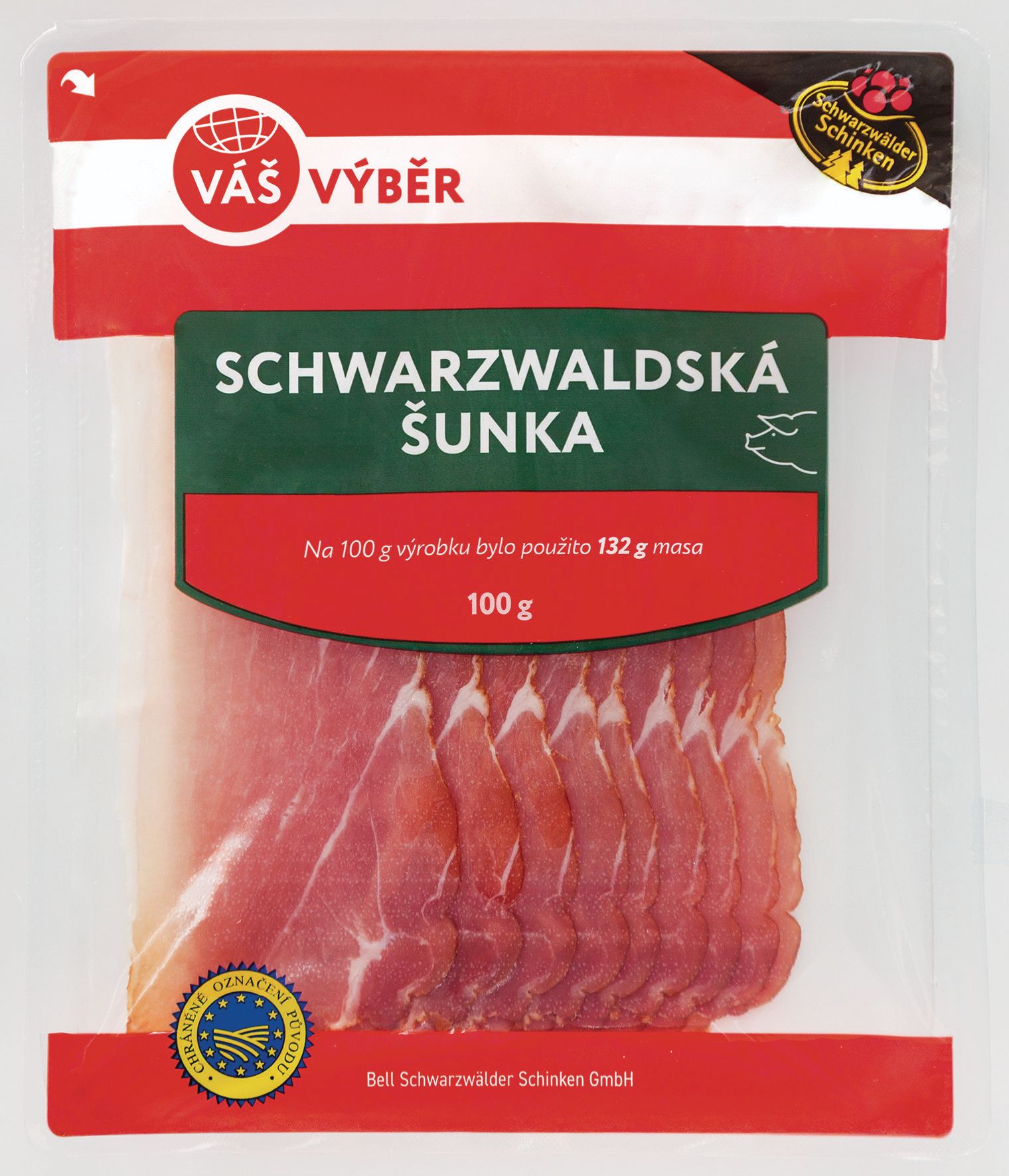 Váš Výběr Schwarzwaldská šunka 100g
