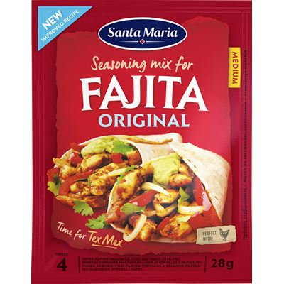 Santa Maria Fajita Seasoning Mix kořenící přípravek 28 g