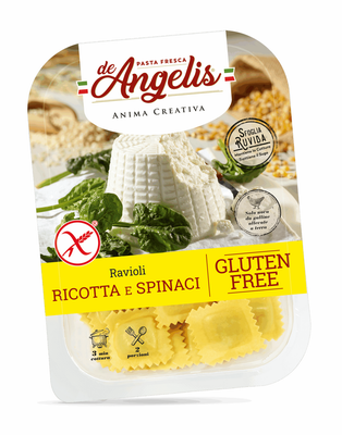 de Angelis Tortellini Ricota a špenát bezlepkové