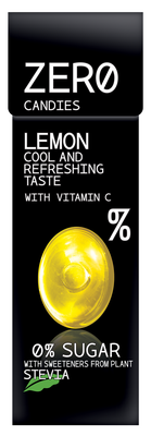 Zero candies  Lemon candies 0%