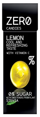 Zero candies  Lemon candies 0%