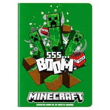 Minecraft Sešit A5 32 listů čtverec