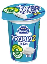 Mlékárna Kunín PROBIO2 jogurt bílý