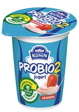 Mlékárna Kunín PROBIO2 jogurt jahoda