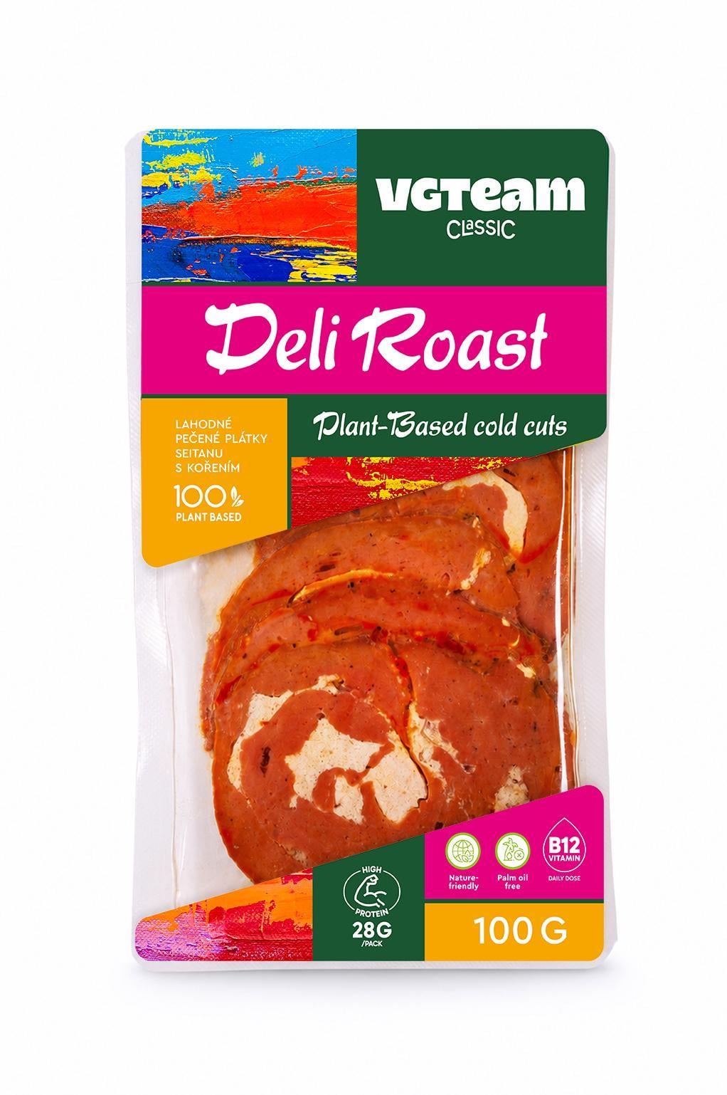 VGTeam Deli Roast Seitan cold cuts
