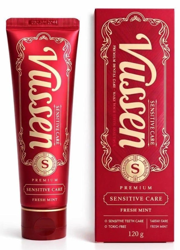 VUSSEN Sensitive Care zubní pasta pro citlivé zuby