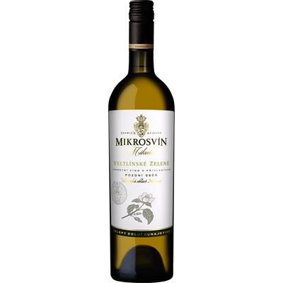 MIKROSVÍN Mikulov Flower line Veltlínské zelené pozdní sběr 750 ml