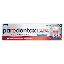 Parodontax Advanced+ Intensive Gum Repair Intense Clean zubní pasta s fluoridem 75ml