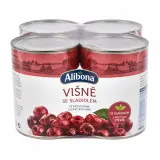 Alibona Višně se sladidlem 4 x 660 g