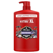 Old Spice Night Panther 3 V 1 Přípravek Na Mytí, Sprchový Gel A Šampon Pro Muže, 1000ml