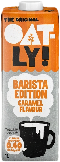 Oatly! Nápoj ovesný Barista karamelový