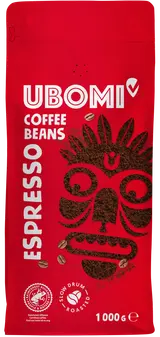 Ubomi Espresso zrnková káva