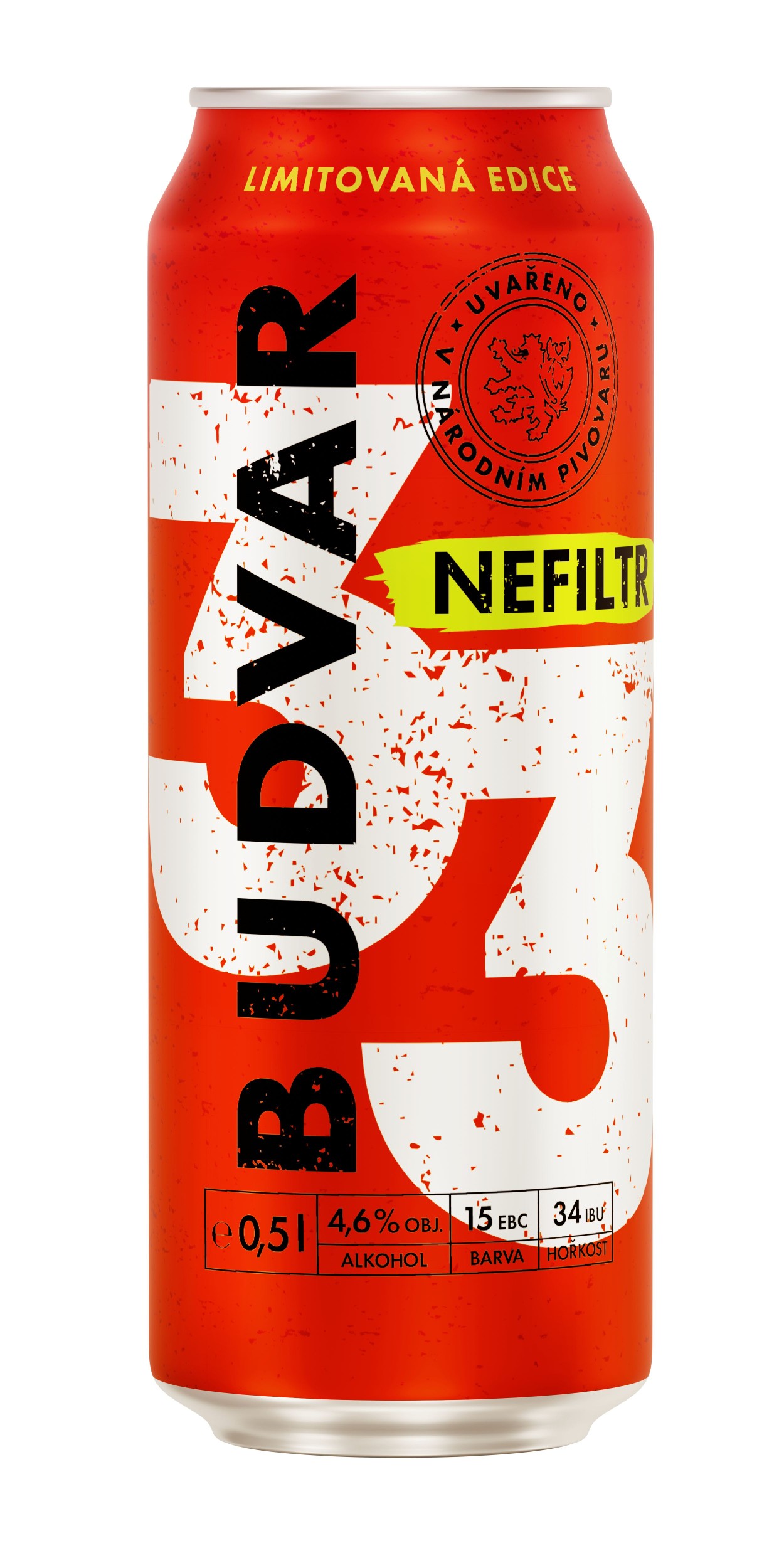 Budvar 33 nefiltr 0,5l