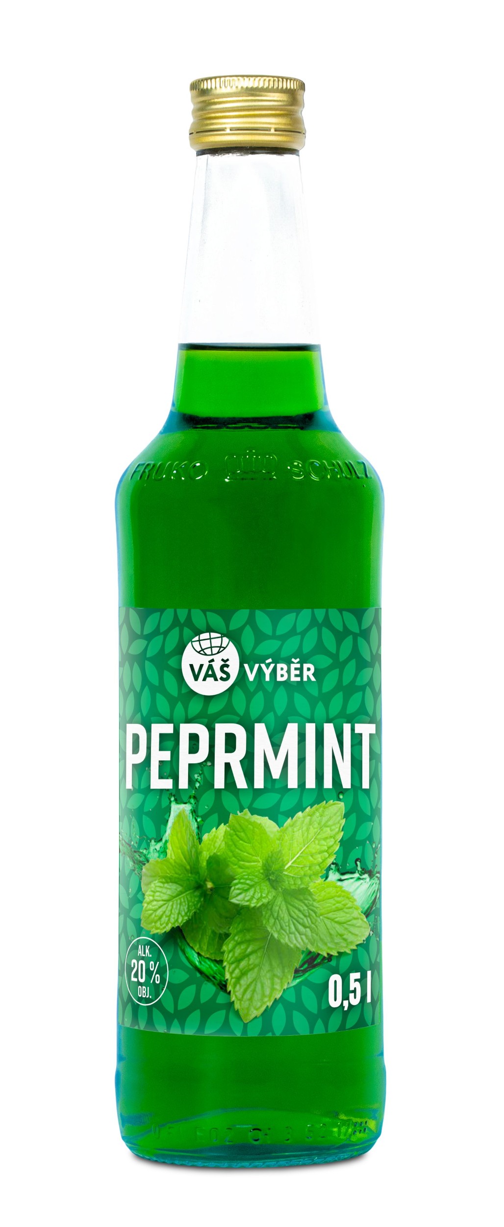Peprmintový likér 20% 0,5 l Váš výběr