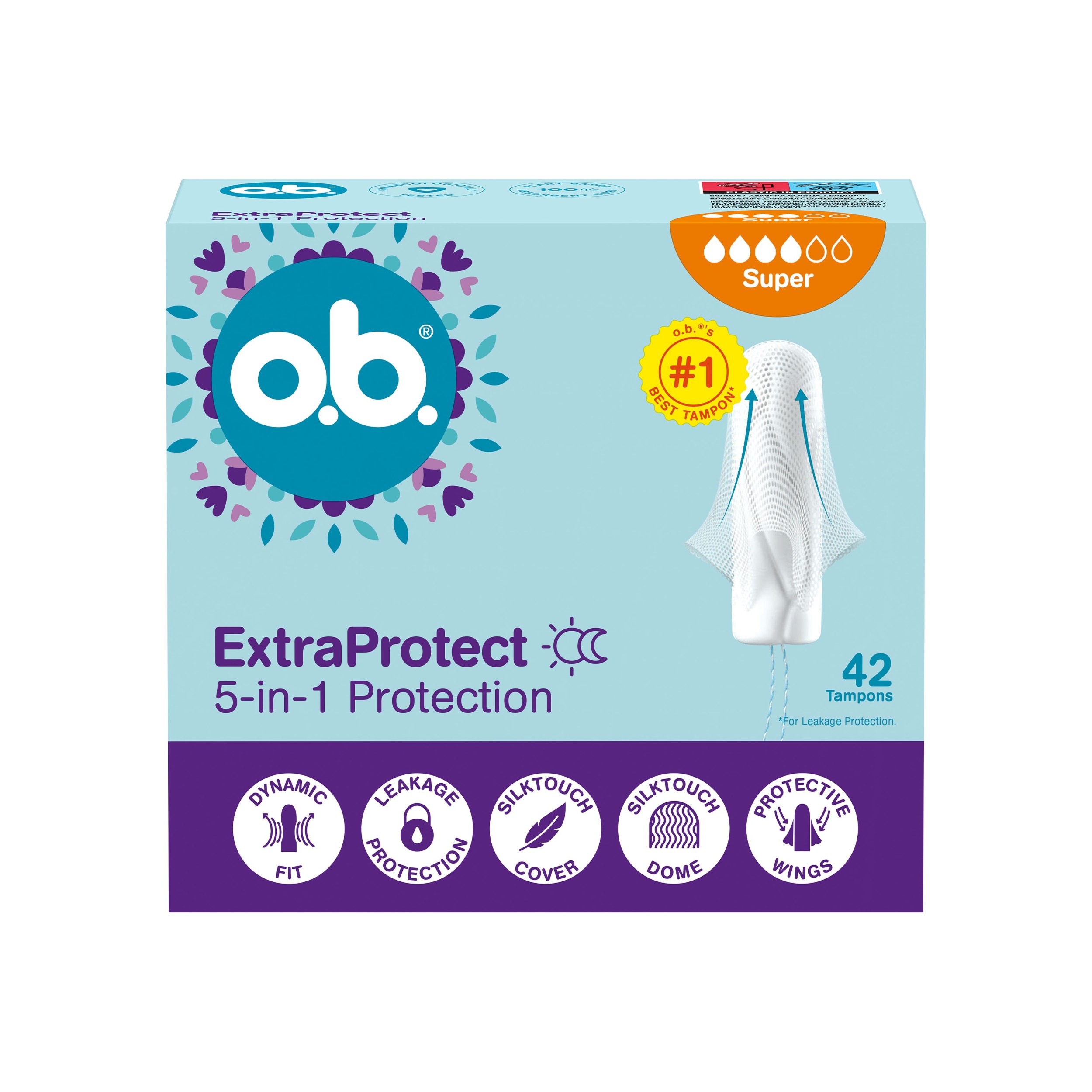 o.b. Extra Protect Super 42 ks