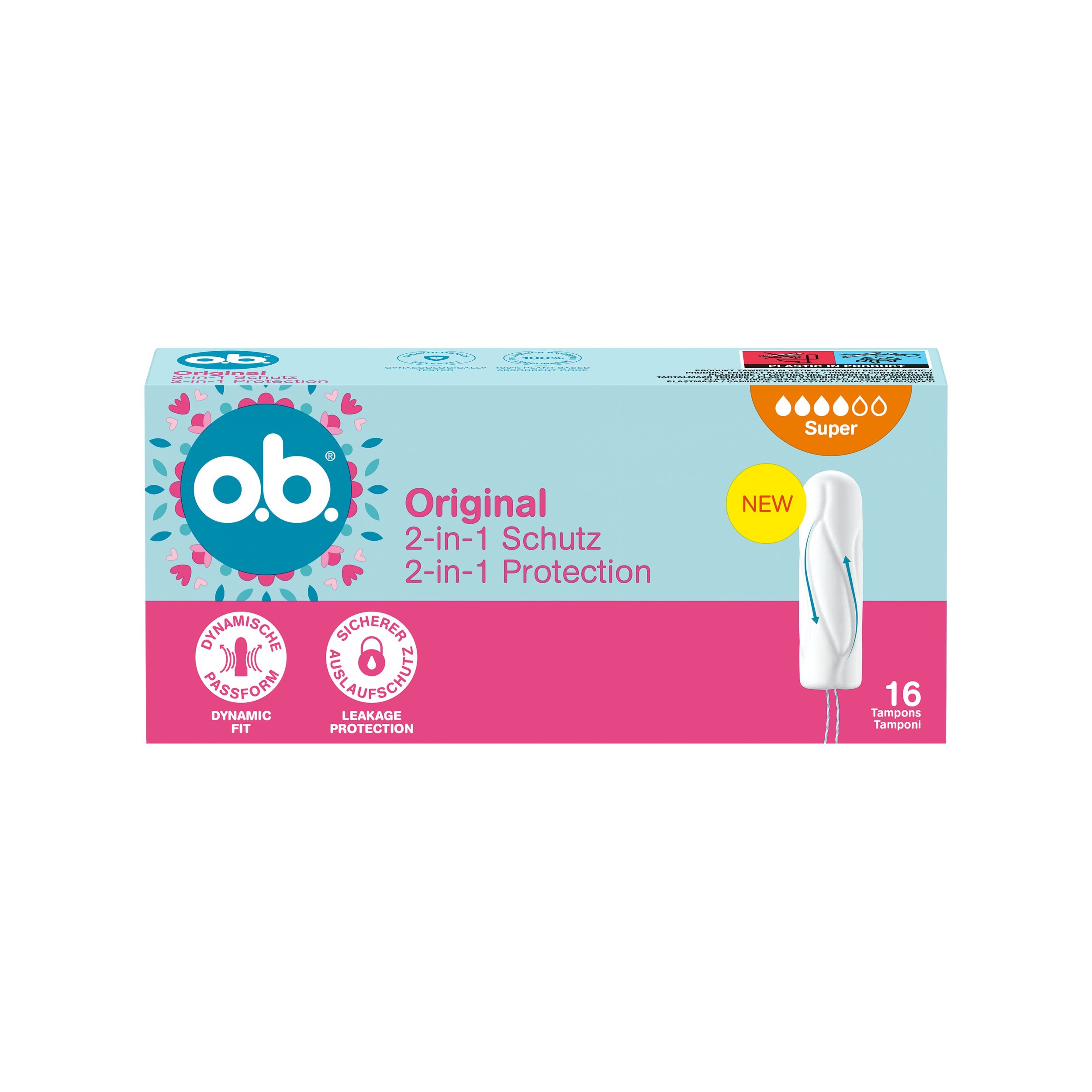 o.b. Original super 16 ks
