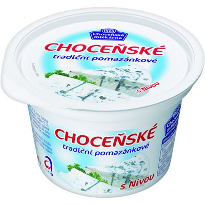ACCOM Choceňská mlékárna Choceňské Tradiční pomazánkové niva chlaz. 12 x 150 g
