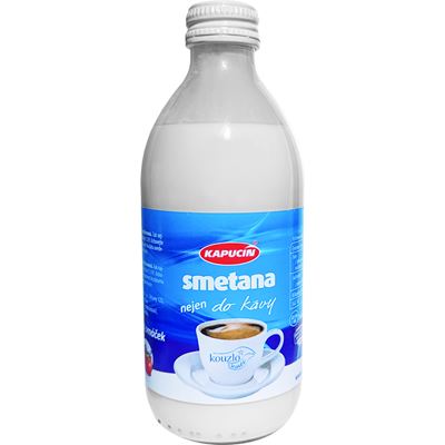 ACCOM KAPUCÍN Smetana do kávy 10 % chlaz. 12 x 310 g