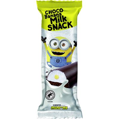 ACCOM Minions Snack mléčný čokoláda banán chlaz. 24 x 27 g