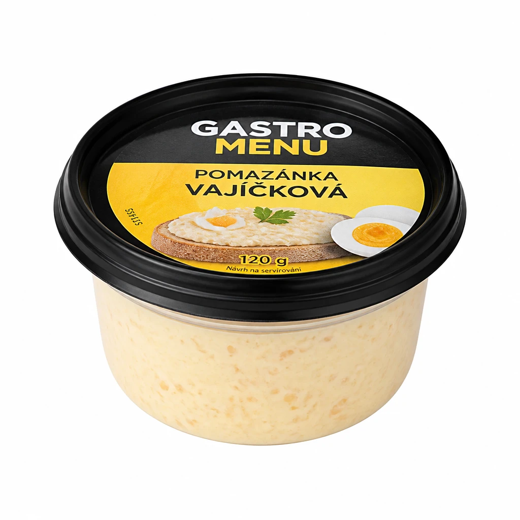 GASTRO MENU Pomazánka vajíčková chlaz. 120 g