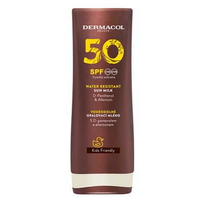 DERMACOL Sun Mléko na opalování SPF 50 200 ml