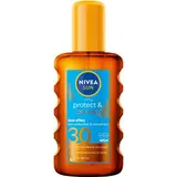 NIVEA Sun Protect&Bronze Olej na opalování OF30 200 ml