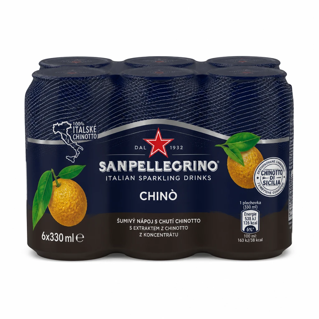 SAN PELLEGRINO Chinotto 6 x 330 ml multipack