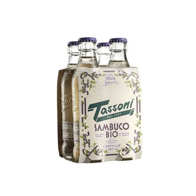 Tassoni BIO Sambuco 4 x 180 ml
