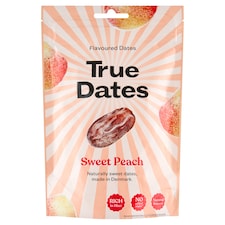 True Dates Vypeckované datle s příchutí broskve 100g