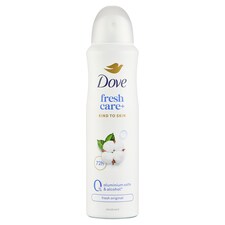 Dove 0% Fresh Original deodorant sprej 150ml
