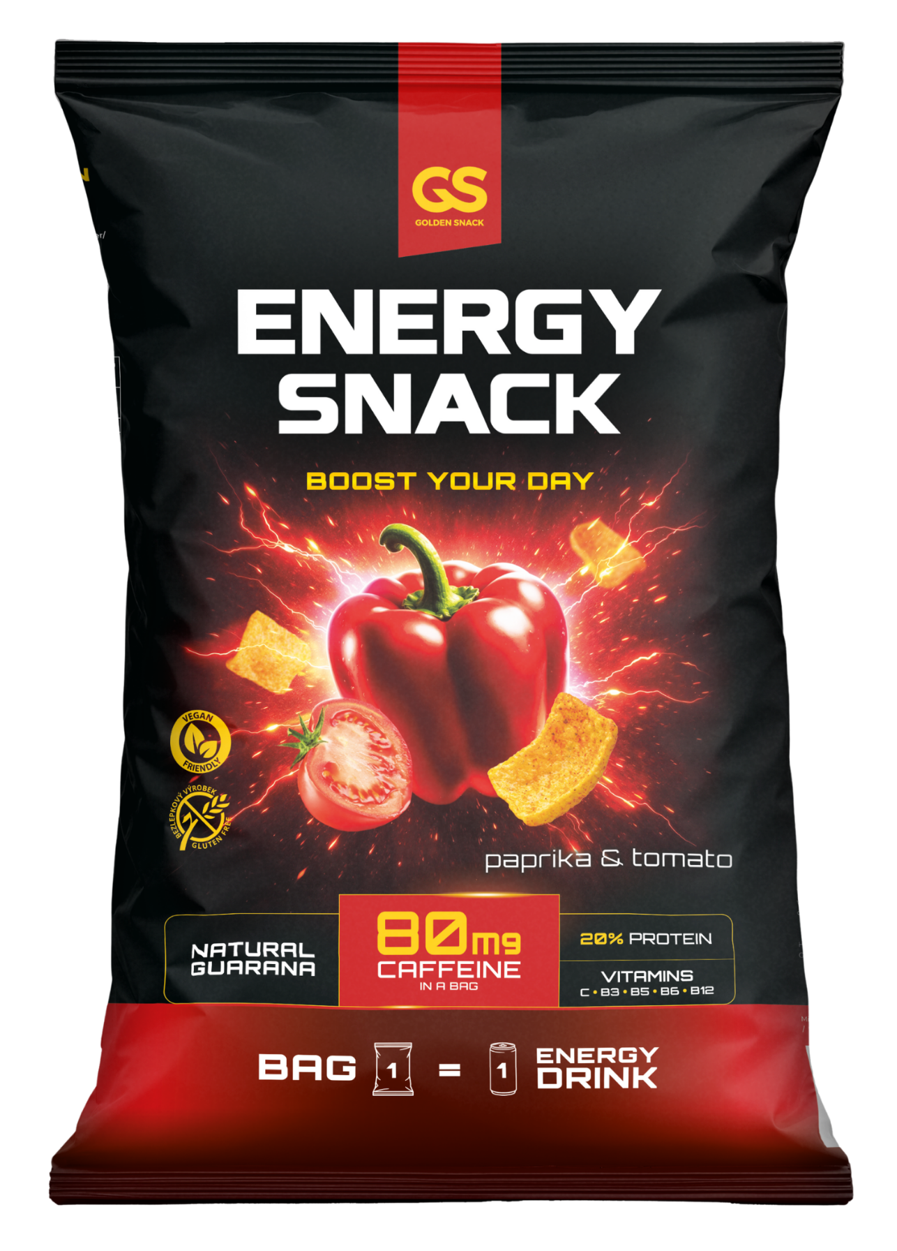Energy Snack Paprika & tomato