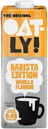 Oatly! Nápoj ovesný Barista vanilkový