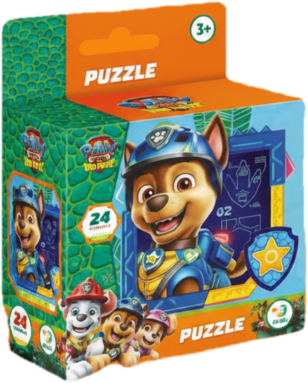 Dodo Paw Patrol Dino movie puzzle Chase 24 dílků