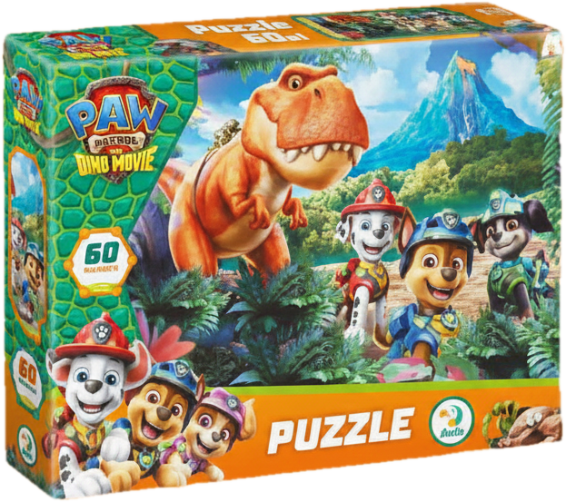 Dodo Paw Patrol Dino movie puzzle 60 dílků
