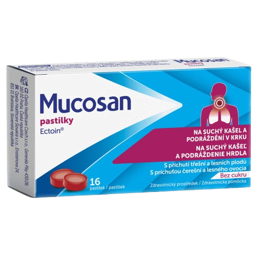 Mucosan pastilky 16ks