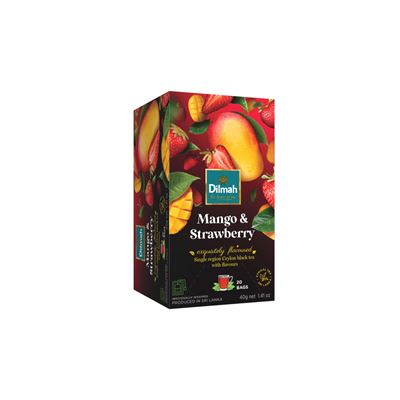Dilmah Čaj černý mango/jahoda 40 g