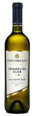 Víno Mikulov Sommelier club Rulandské šedé pozdní sběr