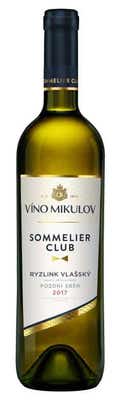 Víno Mikulov Sommelier club Ryzlink vlašský pozdní sběr
