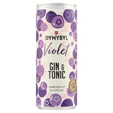 Dynybyl Violet gin & tonic 250ml