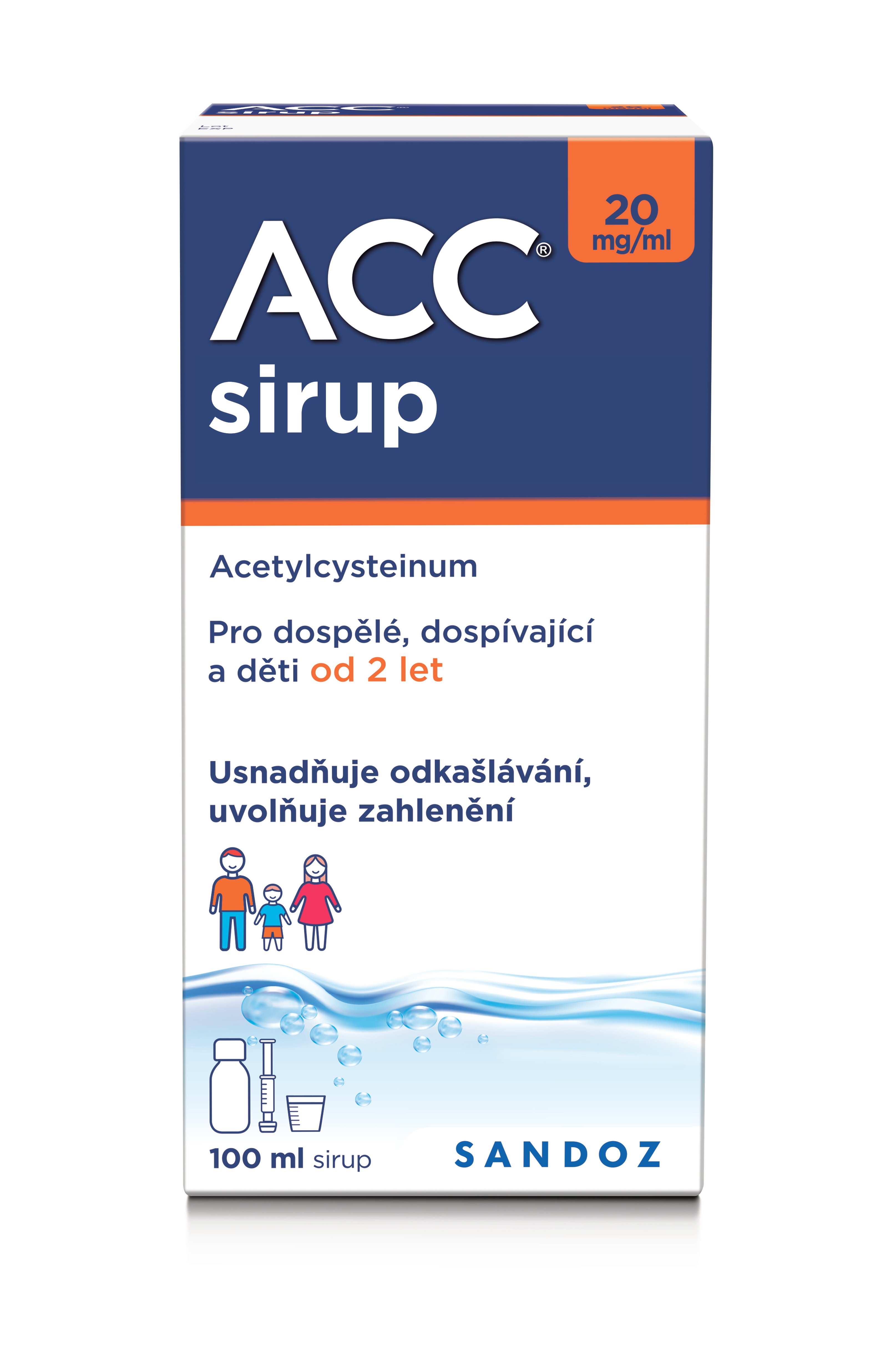 ACC 20MG/ML sirup 1X100ML