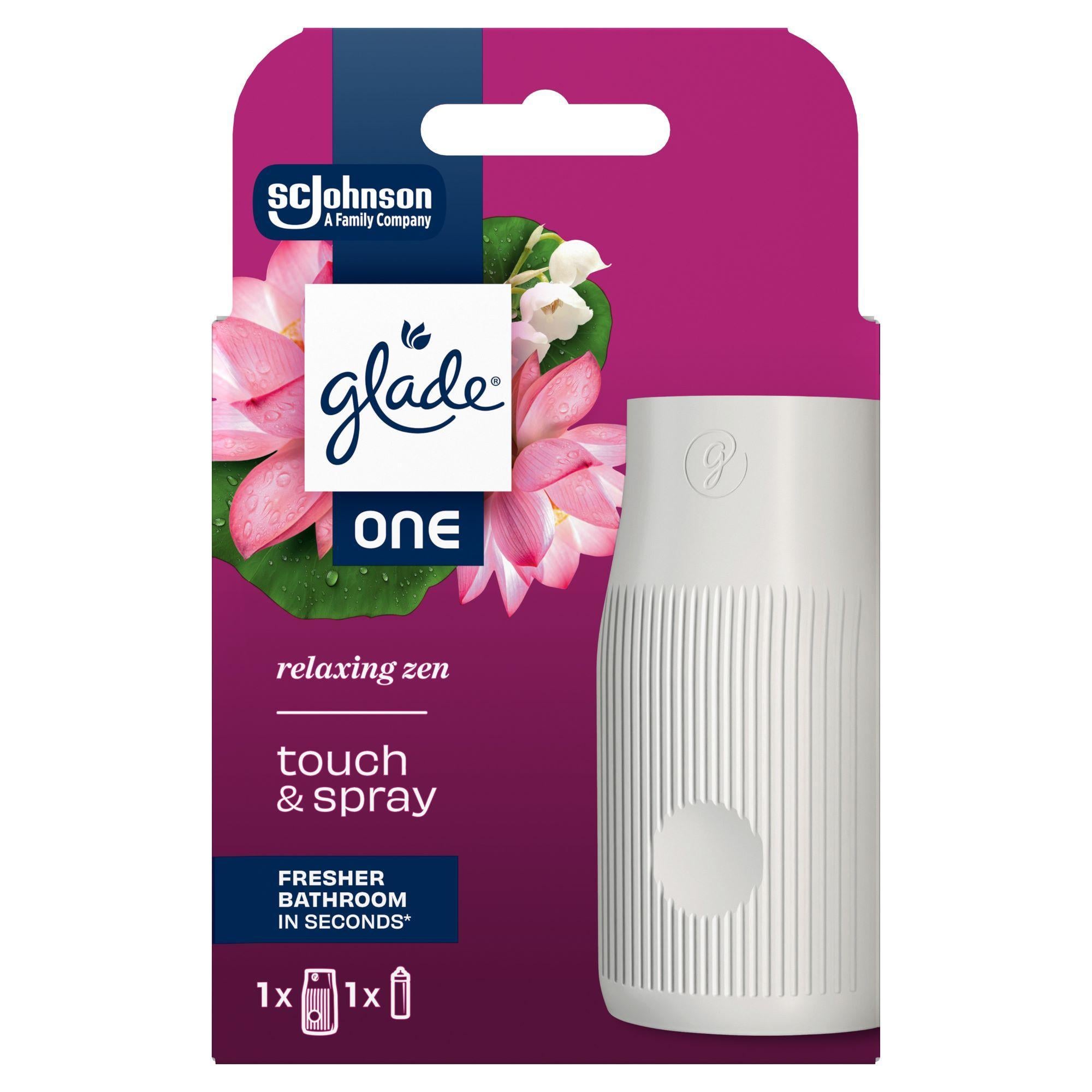Glade ONE Touch & spray relaxing zen