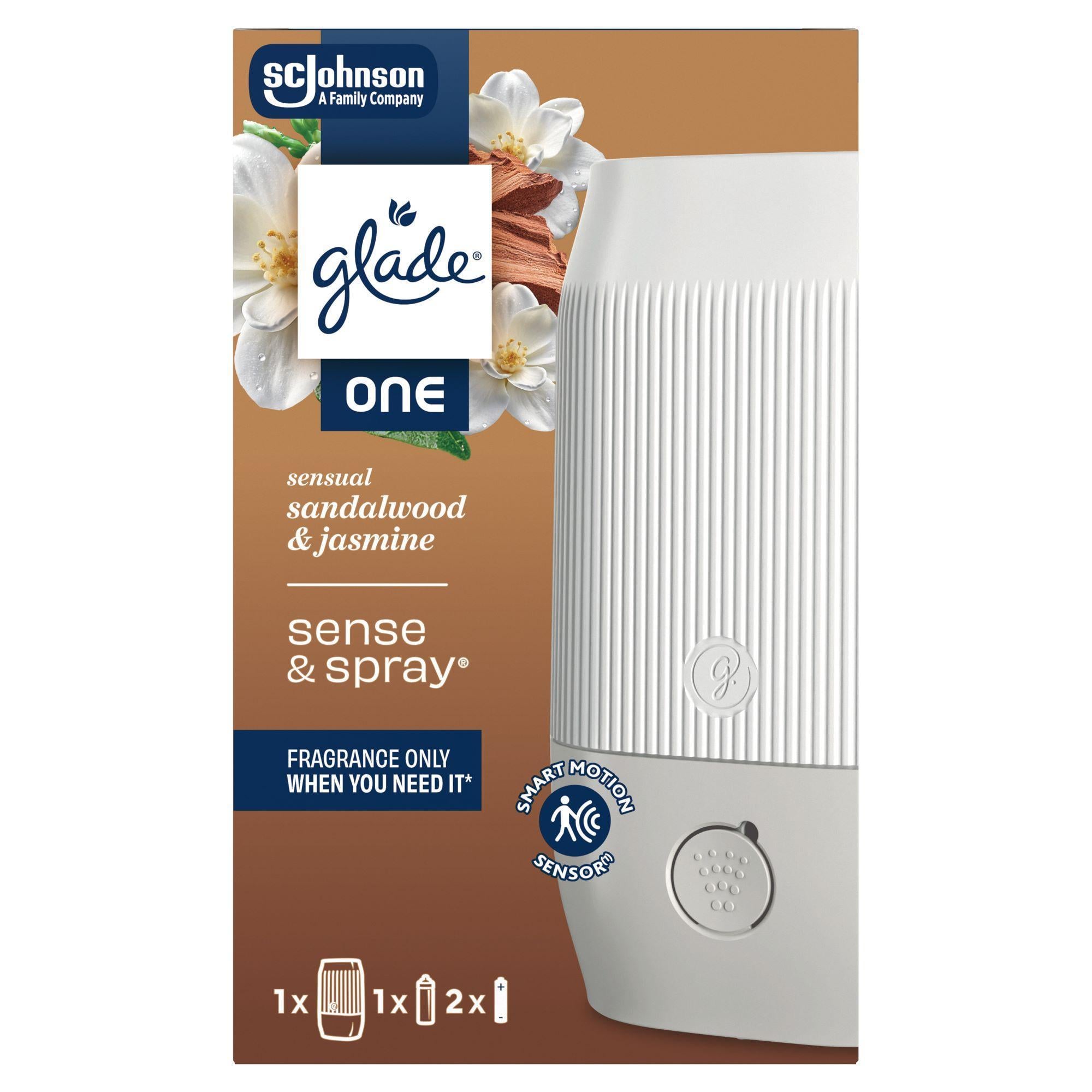 Glade ONE Sense & spray sensual sandalwood & jasmine