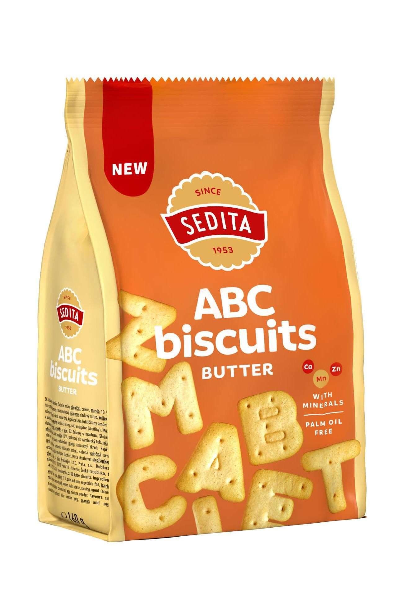 Sedita ABC biscuits butter 170g