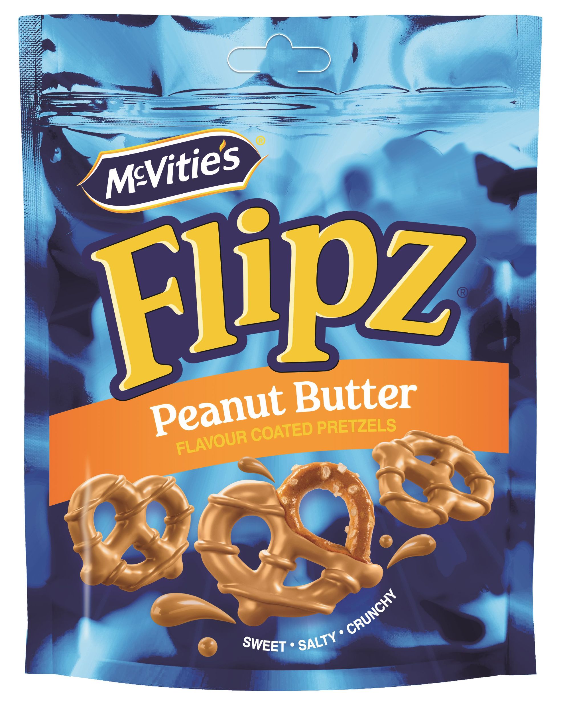 Flipz Preclíky Peanut Butter 70g