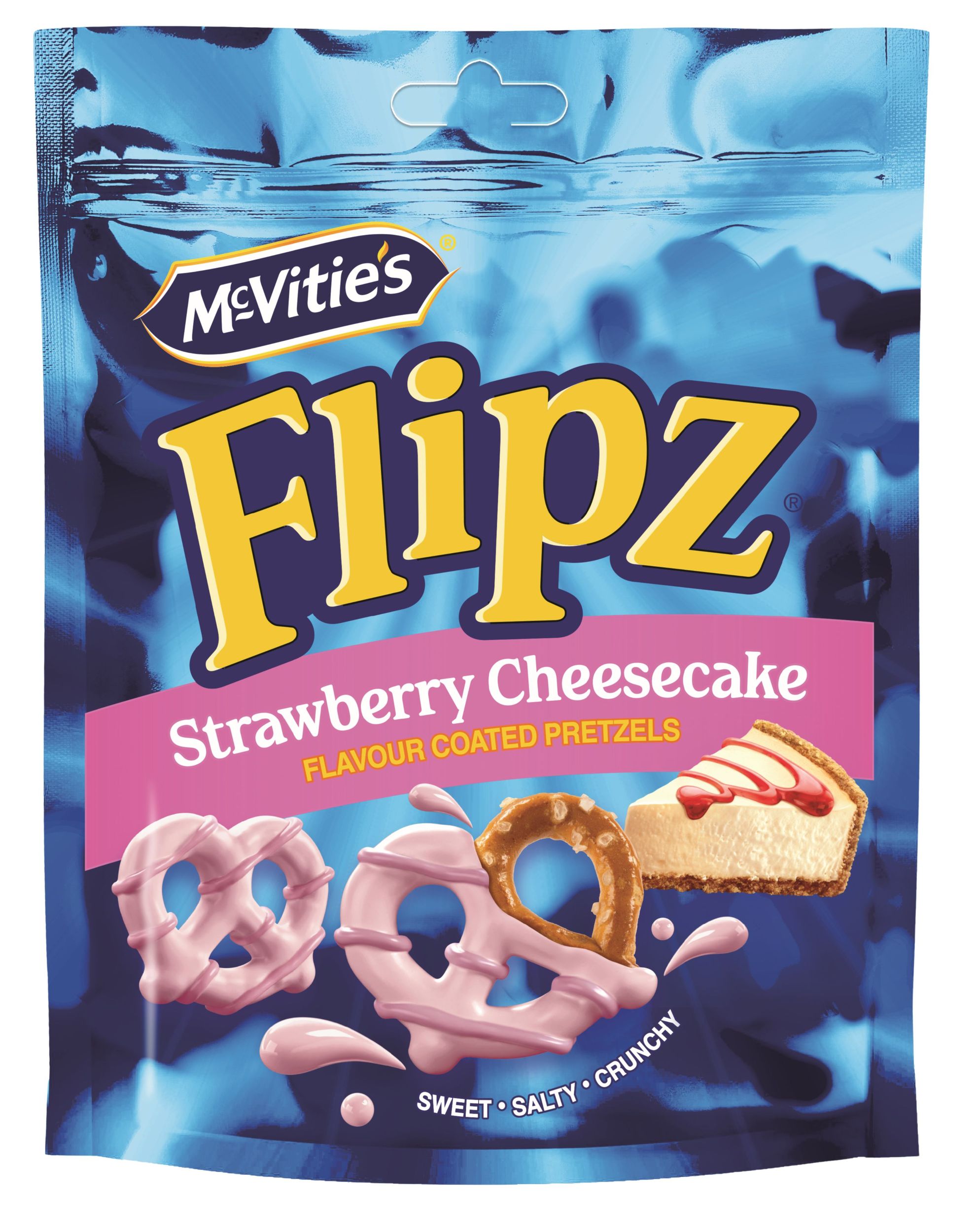 Flipz Preclíky Strawberry Cheesecake 70g