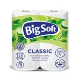 Big Soft lassic kuchyňské utěrky 51útržků 2vrstvé  2ks