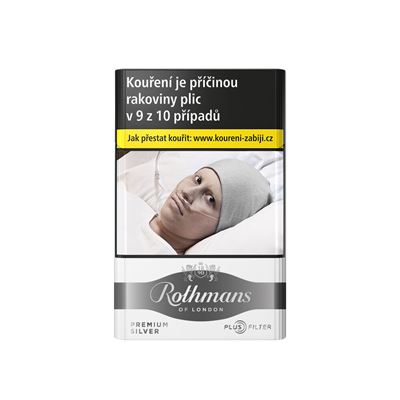Rothmans Premium Plus Silver king size tvrdé bal. 10 krab. 20 ks kolek U 166 Kč VO cena