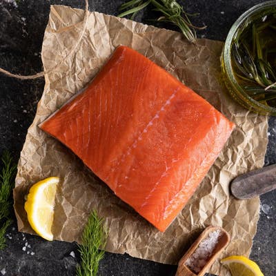 FISH&FRESH Divoký losos Keta filet s kůží